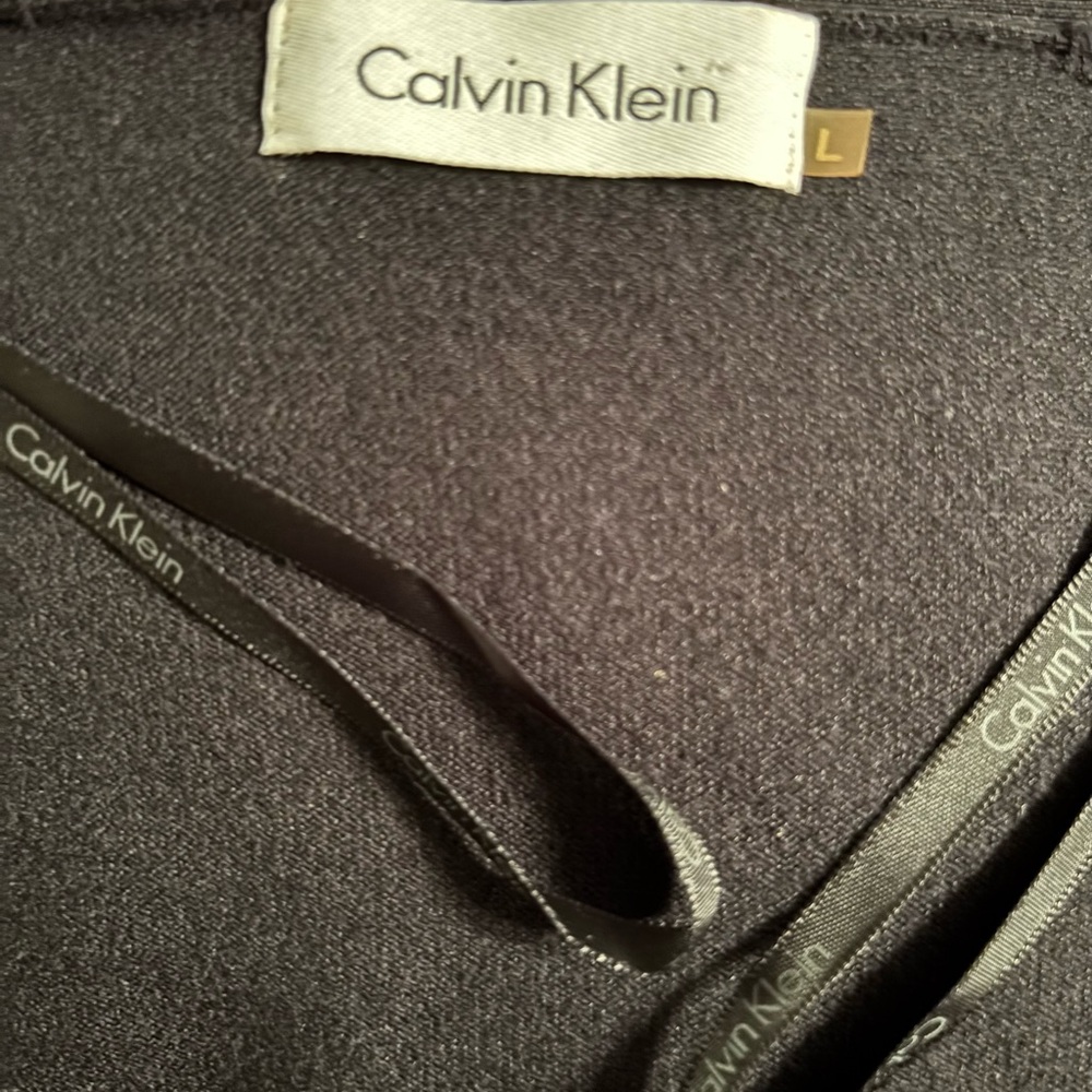 Calvin Klein Black Open-Front Shrug - Picture 2 of 4